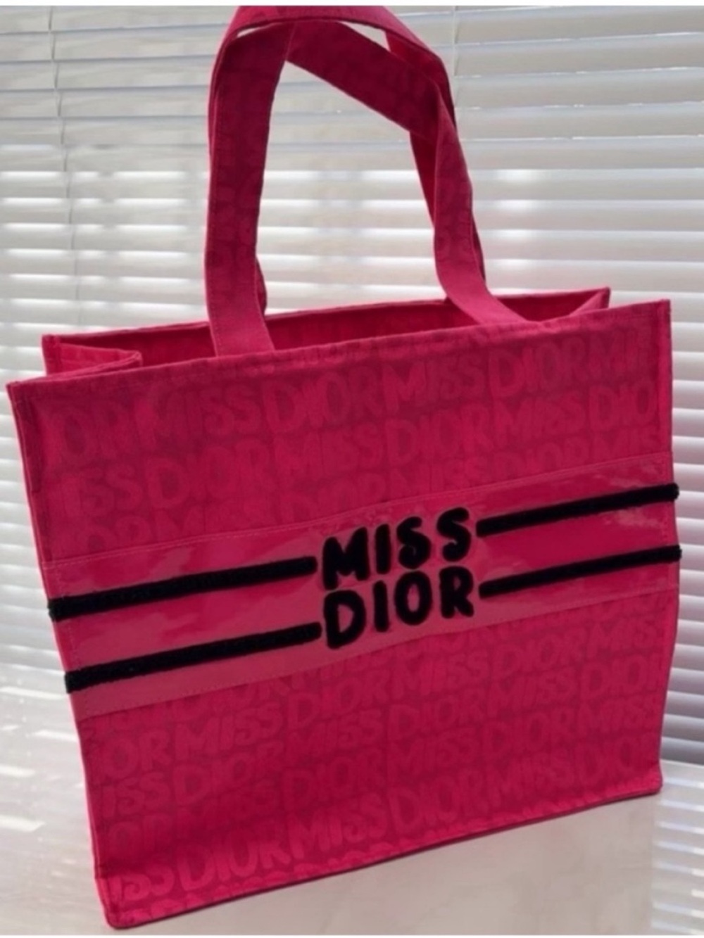 Dior beauty Miss Dior tote
